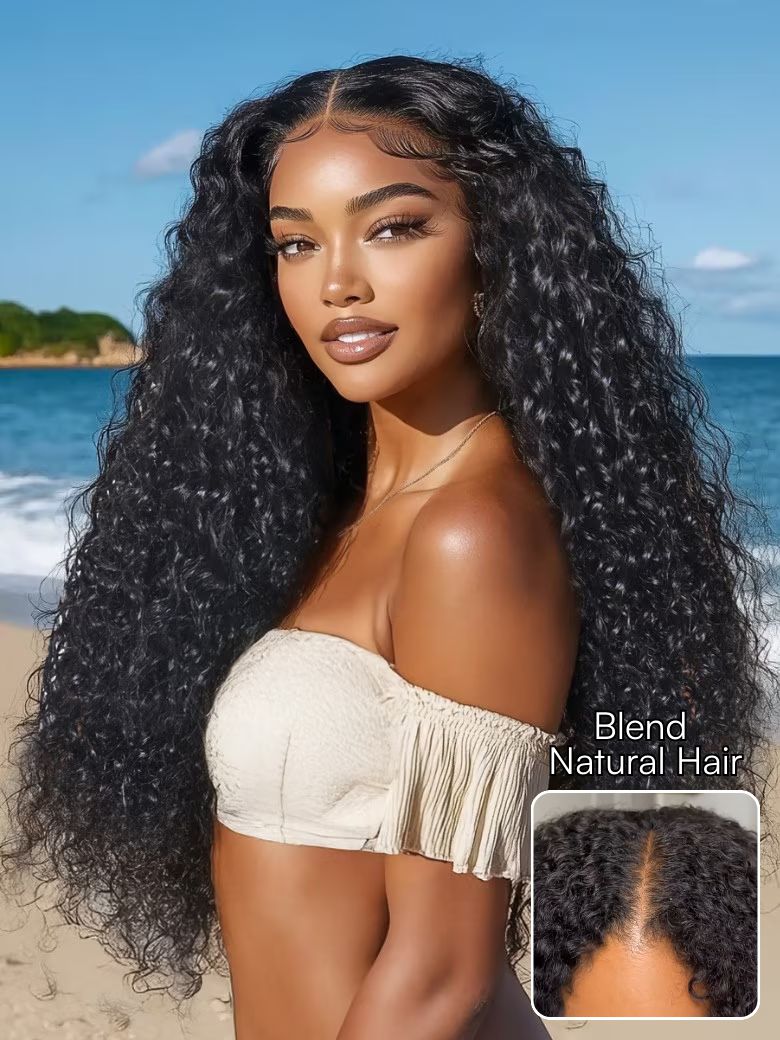 Human Bundles Deal 10A Grade 100% Human Virgin Hair unprocessed Water Wave