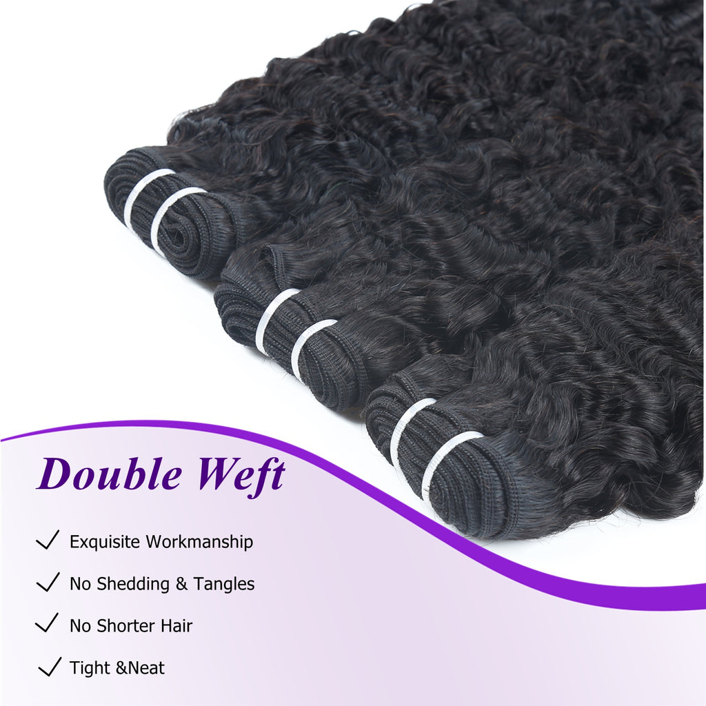 New In Burmese Curly Human Hair Bundles Deal
