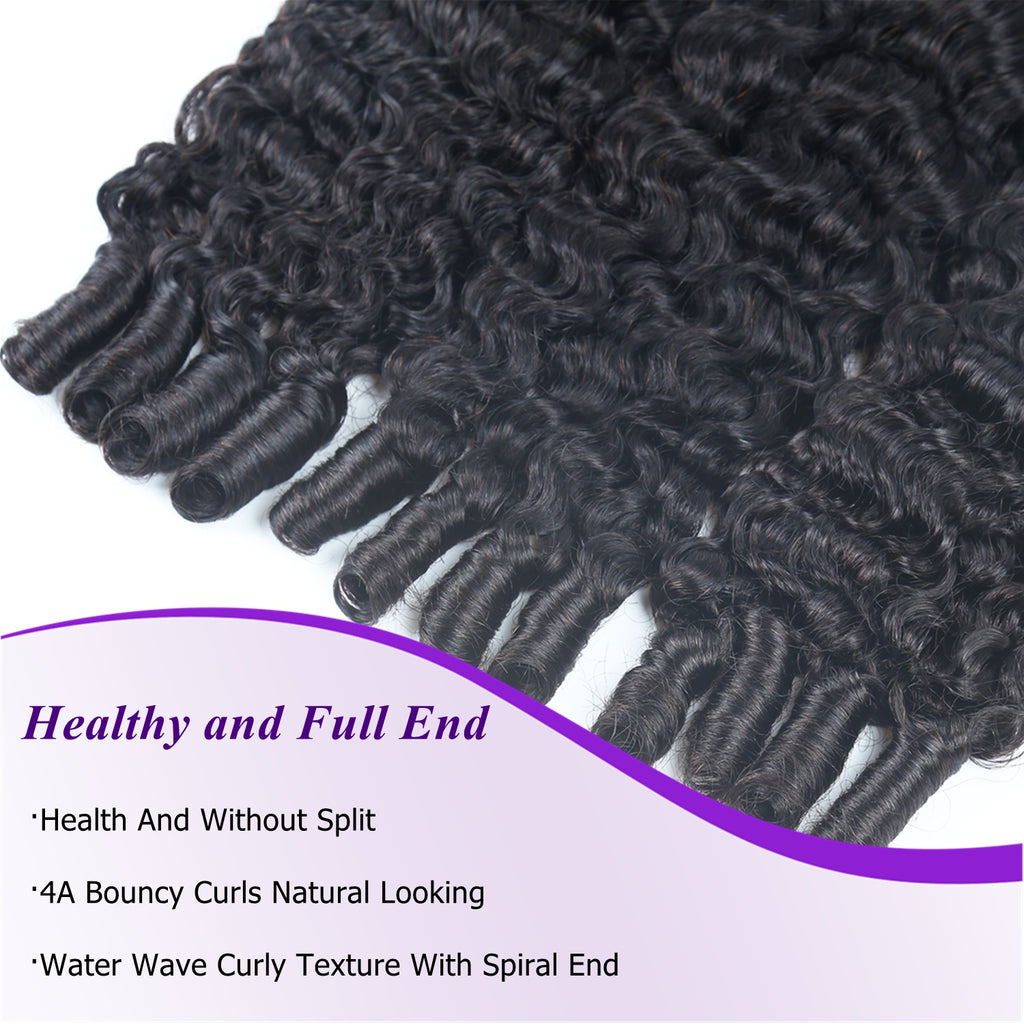 New In Burmese Curly Human Hair Bundles Deal