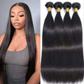 Premium Raw Virgin Hair Straight Bundles Human Hair Bundles 4 Pcs/pack
