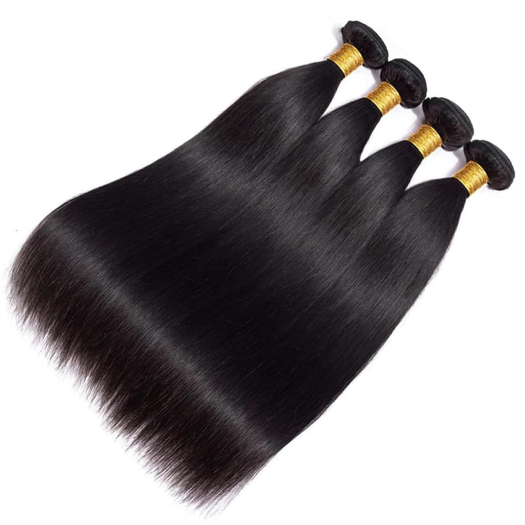 Premium Raw Virgin Hair Straight Bundles Human Hair Bundles 4 Pcs/pack