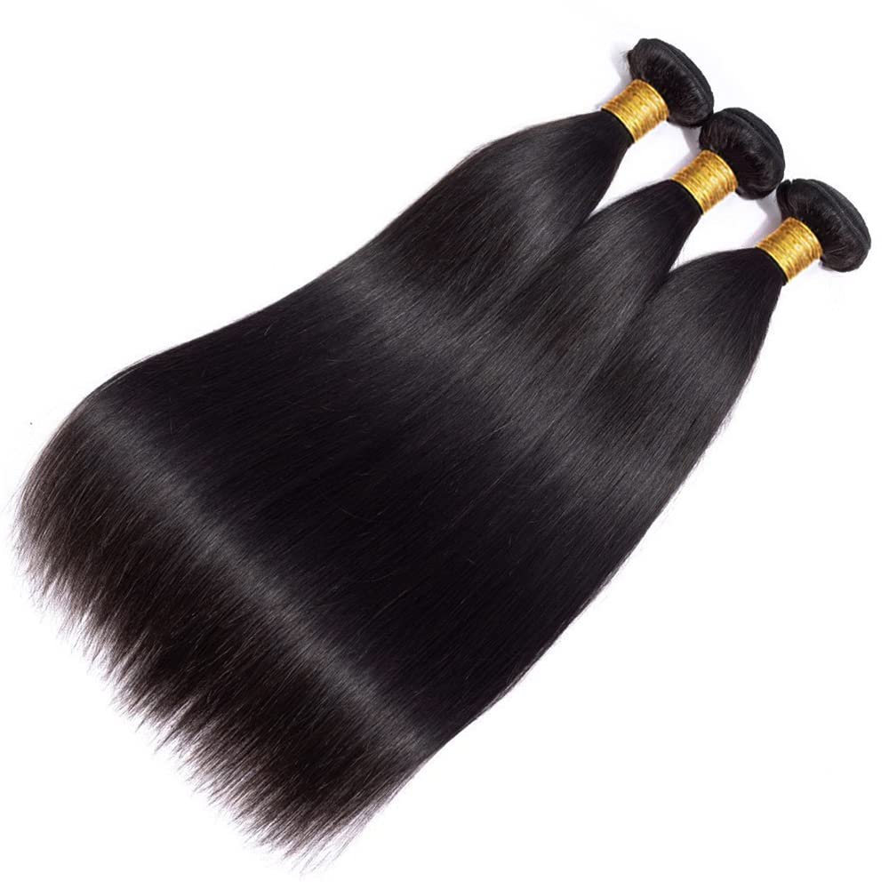 Straight Hair Bundles 10A Grade 100% Human Virgin Hair unprocessed