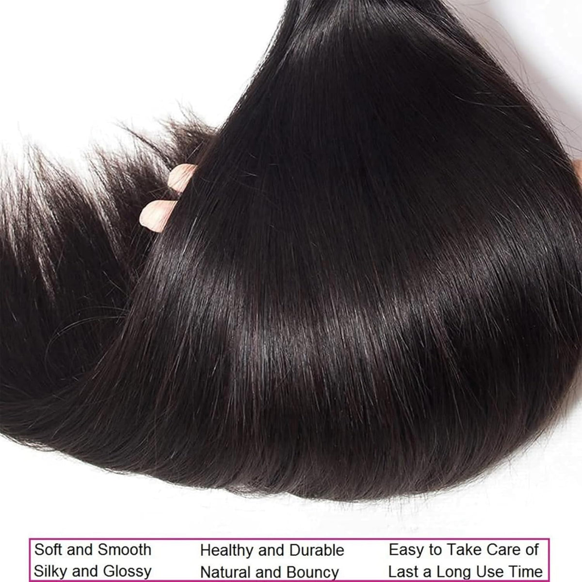 Premium Raw Virgin Hair Straight Bundles Human Hair Bundles 4 Pcs/pack