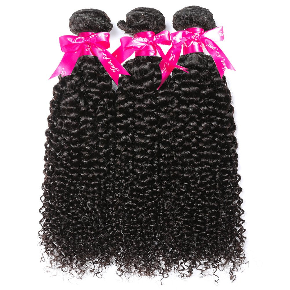 Mongolian Kinky Curly Bundles 10A Grade 100% Human Virgin Hair unprocessed