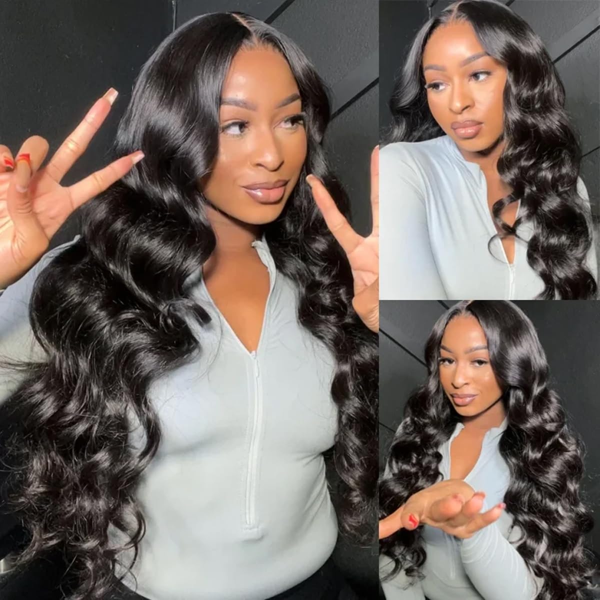 Body Wave Bundles Human Hair Unprocessed Brazilian Virgin Hair 3 Bundles